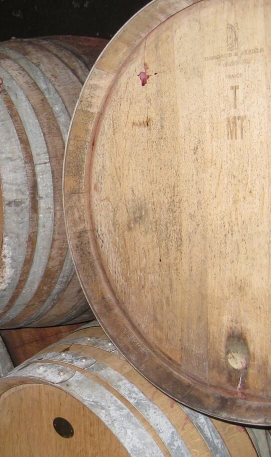 Oak barrels