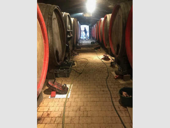 PREPARATION DES FOUDRES AVANT REMPLISSAGE