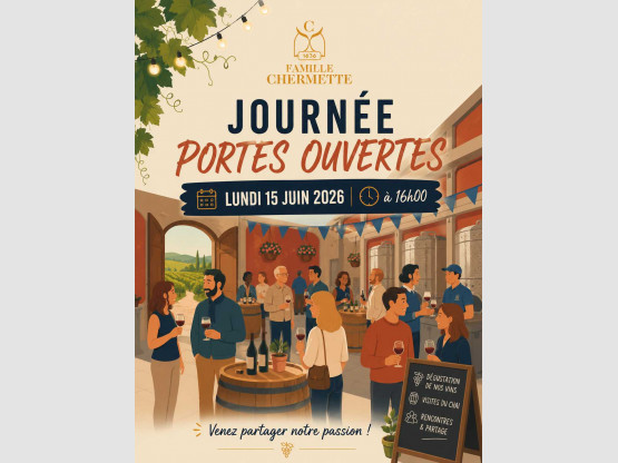 15/06/2026 - PORTES OUVERTES & DÉGUSTATION CHEZ FAMILLE CHERMETTE
