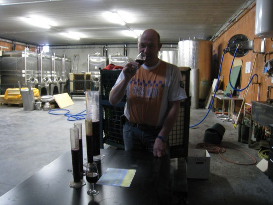 LES FERMENTATIONS MALO-LACTIQUES SE TERMINENT - 12 OCTOBRE 2015