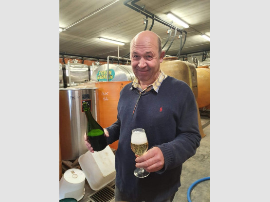 Nous degorgeons le Crémant !