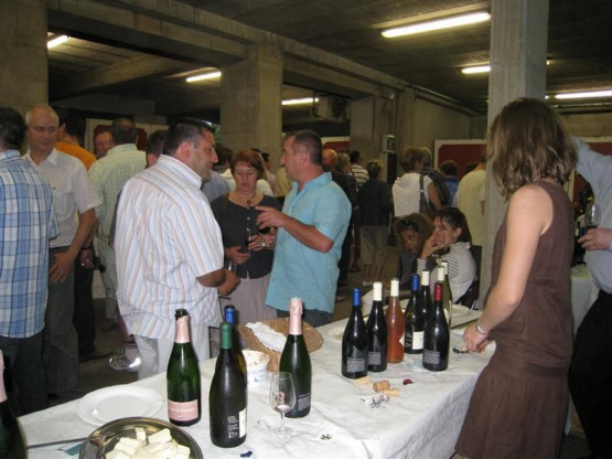 Big festive wine tasting at Domaine du Vissoux - June 7th, 2010