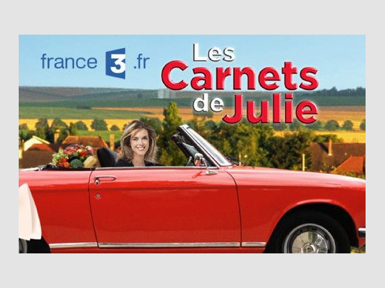 Le Domaines Chermette dans l'émission Les Carnets de Julie sur France 3 le 14 Avril 2018