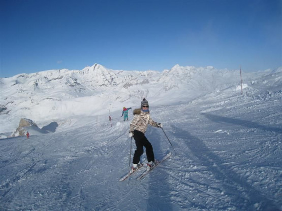 The Chermettes go skiing - February 2010