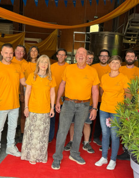 The Chermette family team in our new colours