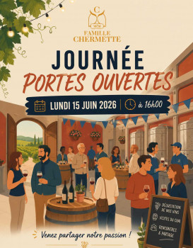 15/06/2026 - PORTES OUVERTES & DÉGUSTATION CHEZ FAMILLE CHERMETTE