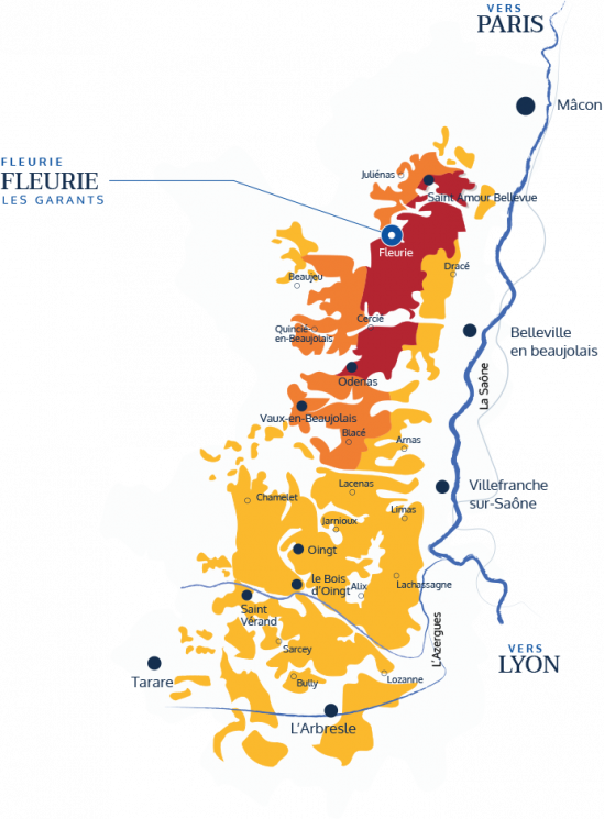 Les Crus du Beaujolais - Fleurie Les Garants