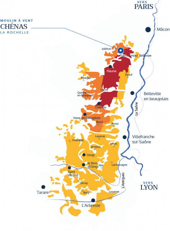 Les Crus du Beaujolais - Moulin-à-vent La Rochelle