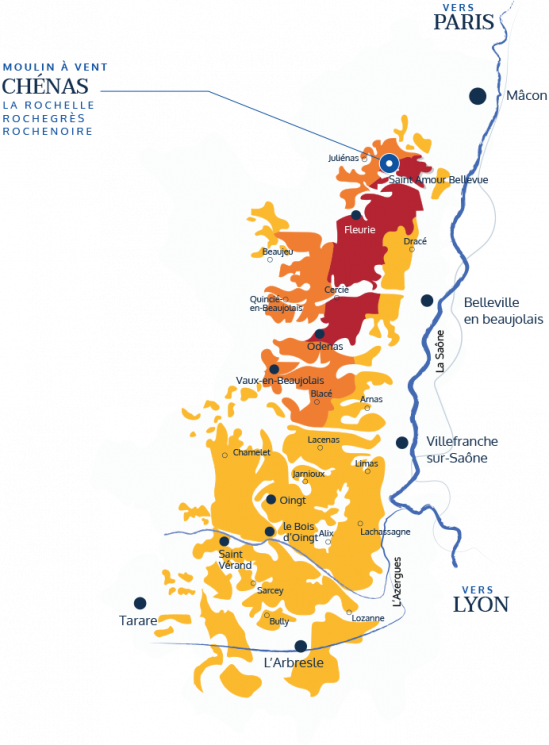 Les Crus du Beaujolais - Moulin-à-vent Les Trois Roches