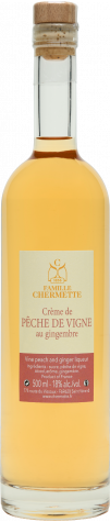 Vine peach and ginger liqueur -  - Pierre-Marie Chermette